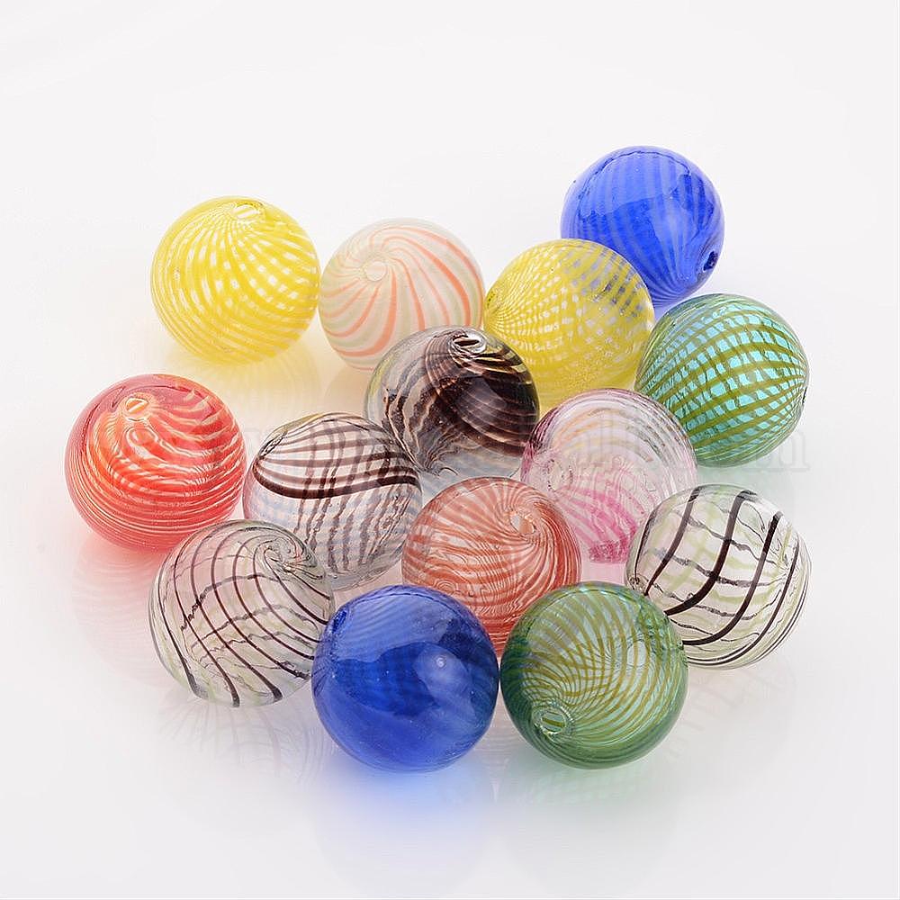 Wholesale Handmade Blown Glass Globe Beads