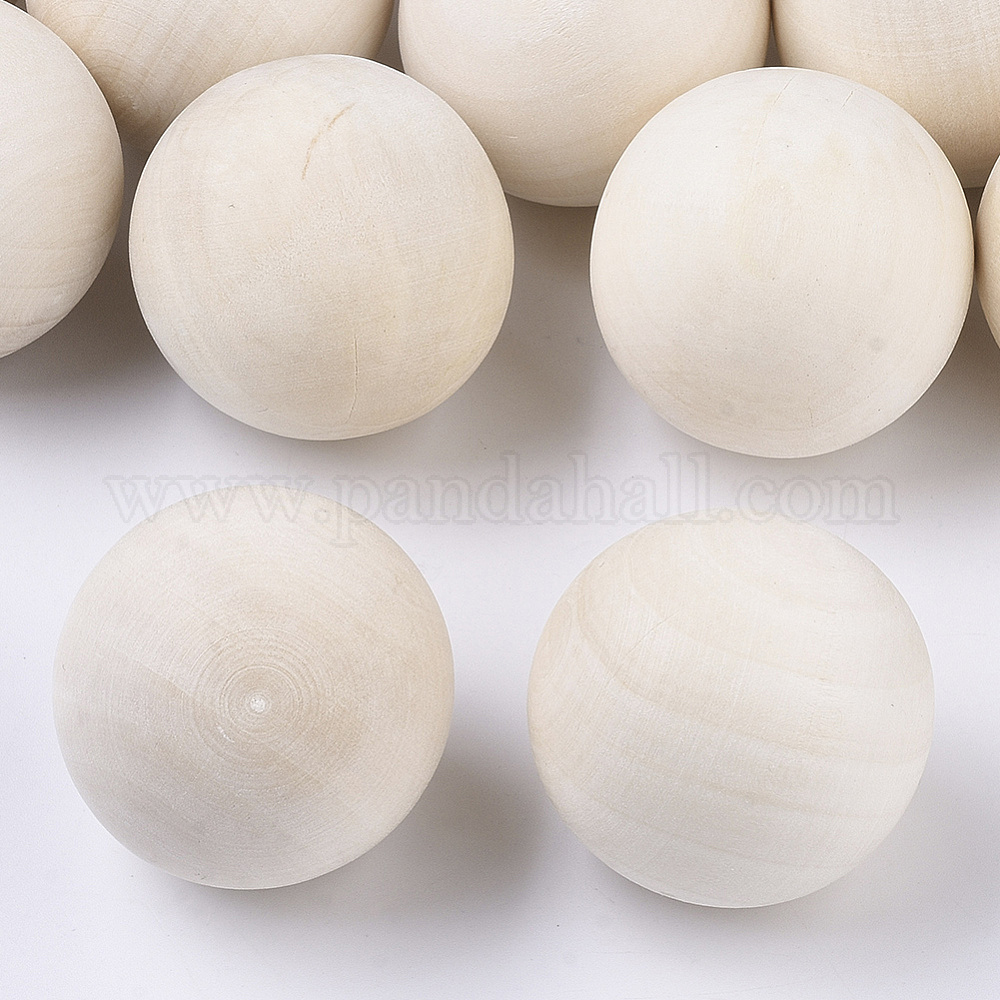 Wholesale Natural Wooden Round Ball