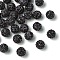30Pcs Pave Disco Ball Beads, Polymer Clay Rhinestone Beads, Round, Amethyst, PP13(1.9~2mm), 6 Rows Rhinestone, 10mm, Hole: 1.5mm