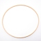 Embroidery Hoops, Bamboo Circle Cross Stitch Hoop Ring, for Embroidery and Cross Stitch, Blanched Almond, 292x4mm