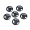 Synthetic Non-magnetic Hematite Cabochons, Half Round/Dome, 25x7~8mm