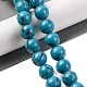 Chapelets de perles en turquoise synthétique&nbsp;G-L605-G01-04A-2