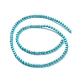 Natürliche Howlith Perlen Stränge TURQ-K005-01B-3