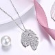 925 Sterling Silver Pendant Necklaces NJEW-BB30226-4