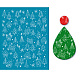 Olycraft argilla stencil modello fiocco di neve non adesivo serigrafia stencil riutilizzabile mesh trasferimento washbale natale fiocco di neve stencil per la creazione di orecchini di gioielli in argilla polimerica - 5x4 pollice DIY-WH0341-014-1
