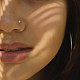 Персонализированные 316л законодателя моды хирургические шпильки для носа из нержавеющей стали украшения для пирсинга носа AJEW-O005-08-5
