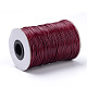 Braided Korean Waxed Polyester Cords YC-T002-1.0mm-119-2