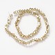Full Rainbow Plated Faceted Bicone Glass Beads Strands EGLA-J099-FR11-2