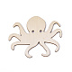 Squid Shape Unfinished Wood Cutouts DIY-ZX040-03-07-1