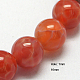 Natural Fire Crackle Agate Beads Strands G-G212-16mm-10-2