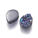 Perlas de resina de piedras preciosas druzy imitación RESI-L026-C03-2