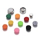 304 Stainless Steel Diffuser Locket Aromatherapy Essential Oil AJEW-N025-08P-1