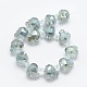 Electroplate Glass Beads EGLA-G024-FR01-1