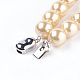 Shell collane di perle perline NJEW-I224-A01-3
