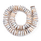 Hebras de perlas keshi de perlas barrocas naturales PEAR-S018-05C-5