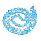 Electroplate Glass Beads Strands EGLA-N002-27-E03-2
