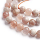 Chapelets de perles de sunstone naturelle naturelles G-G816-01-2