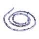 Natural Iolite/Cordierite/Dichroite Beads Strands G-A026-A12-3mm-2