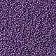 TOHOラウンドシードビーズ  日本製シードビーズ  （928fm）紫の裏地付きアメジストマット  15/0  1.5mm  穴：0.7mm  約15000個/50g SEED-XTR15-0928FM-2