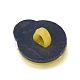 プラスチック縫製ボタン  てんとう虫の形  1穴  ミックスカラー  15x13x4mm  穴：3x2mm KY-H002-01A-3