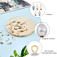 30Pcs 5 Colors Natural Freshwater Shell Rice Charms PALLOY-AB00092-6