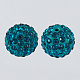 Perles de boule pavé disco  RB-A170-8mm-14-1