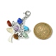 Décorations pendantes en alliage de style tibétain HJEW-JM01537-02-3