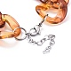 Dangle Earring & Bracelets Jewelry Sets SJEW-JS01037-02-4