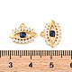 Латунные микро проложить кубического циркония подвески KK-U017-08C-G-3