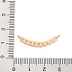 Латунные микропаве прозрачные подвески с фианитом X-KK-C076-21G-3