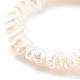 Anelli elastici con perline di perle d'acqua dolce coltivate naturali RJEW-JR00348-03-3