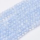 Crackle Glass Beads Strands GLAA-F098-02B-26-1
