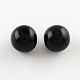 Round Opaque Acrylic Beads SACR-R865-8mm-01-1