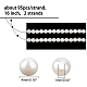 Hobbiesay 2 fili di perline di perle di conchiglia BSHE-HY0001-02-2