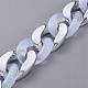 Handmade Imitation Gemstone Style Acrylic Curb Chains AJEW-JB00524-2