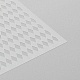 Геометрические пластиковые многоразовые трафареты для рисования DIY-E021-02C-2