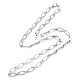 304 Stainless Steel Link Chain Necklaces STAS-O142-04P-1