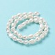 Naturali keshi perline perle fili PEAR-Z002-17-3