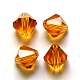 Abalorios de cristal austriaco de imitación SWAR-F022-5x5mm-248-1