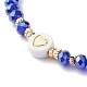 Ensembles de bracelets élastiques en perles de verre BJEW-JB06575-05-10