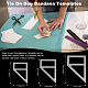Acrylic Quilting Rulers DIY-WH0034-84B-6