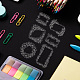 カスタムPVCプラスチッククリアスタンプ  DIYスクラップブッキング用  装飾的なフォトアルバム  カード作り  花  160x110mm DIY-WH0618-0048-4