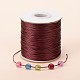 Waxed Polyester Cord YC-0.5mm-134-4