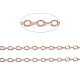 Ion Plating(IP) 304 Stainless Steel Textured Cable Chains CHS-H007-05RG-1