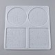Stampi in silicone per sottobicchieri con motivo mandala DIY-Z005-12-2