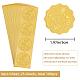 Pegatinas autoadhesivas en relieve de lámina de oro DIY-WH0211-240-2