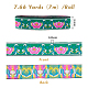 Ethnic Style Polyester Ribbon OCOR-WH0047-38D-2