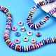 Handmade Polymer Clay Beads Strands X-CLAY-T020-02-7