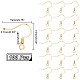 UNICRAFTALE about 100pcs 304 Stainless Steel French Earring Hooks STAS-UN0015-63A-4