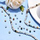 Brins de perles d'amazonite de fleurs naturelles G-G545-06-3